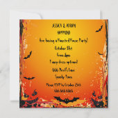 ハウス幽霊のよく出るハローウィンパーティ 招待状 (裏面)