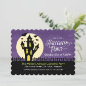 ハウス幽霊のよく出るハローウィンパーティ 招待状 (スタンド正面)