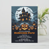 ハウス幽霊のよく出るハローウィンパーティ 招待状 (スタンド正面)