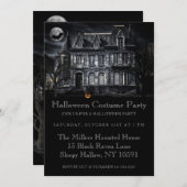 ハウス幽霊のよく出るハローウィンパーティ 招待状 (正面/裏面)