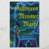 ハウス幽霊のよく出るポートレートフライヤー チラシ (裏面)