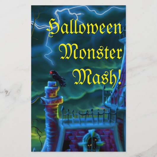 ハウス幽霊のよく出るポートレートフライヤー チラシ (裏面)