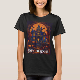 ハウス幽霊のよく出るヴィンテージハーベストムーンTシャツ Tシャツ
