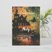 ハウス幽霊のよく出る幽霊怖いハローウィンパーティ 招待状 (スタンド正面)