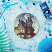 ハウス幽霊のよく出る紙プレート ペーパープレート (パーティー)