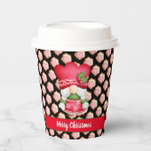 ハウス格言カスタマイズカラーアンド文字 紙コップ (正面)