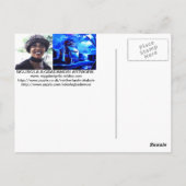 ハウス油オンキャンバスバイムジゾラアグバモシオクブル ポストカード (裏面)