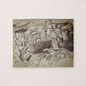 ハウス熱狂するパズル ジグソーパズル (横)