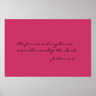 ハウス祈りの言葉 ポスター