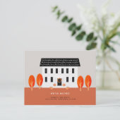 ハウス秋オータムツリームービング 案内ポストカード (スタンド正面)