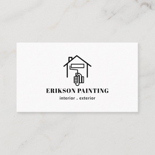 ハウス絵画ズ 名刺 (正面)