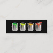 ハウス絵画プロフェッショナル画家 スキニー名刺 (正面)