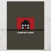 ハウス販売、不動産仲介業者、不動産代理広告業者 チラシ (裏面)