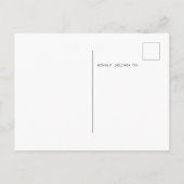 ハウス鍵イラストレーションの移動発表 案内ポストカード (裏面)