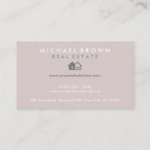 ハウス鍵不動産仲介業者 名刺 (裏面)