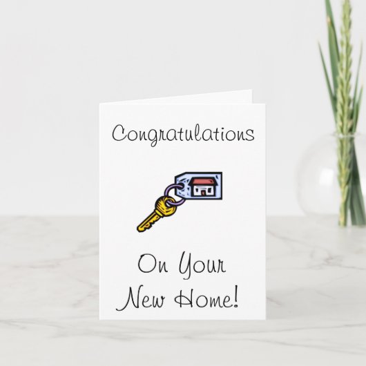 ハウス鍵 カード (正面)