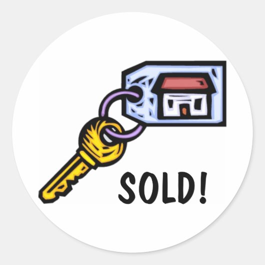 ハウス鍵 ラウンドシール (正面)