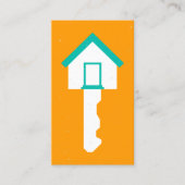 ハウス鍵 名刺 (正面)