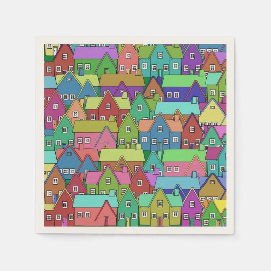 ハウス001 スタンダードカクテルナプキン (正面)