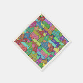 ハウス001 スタンダードカクテルナプキン (角)