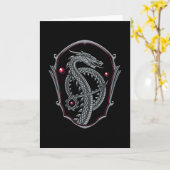 ハウス・オブ・ザ・ドラゴン | シルバードラゴンバッジカード カード (黄色い花)