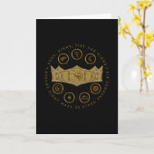 ハウス・オブ・ザ・ドラゴン | 七王国の王冠 カード (黄色い花)