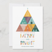 ハウス&ツリー実在エステートビジネスホリデーカード シーズンカード (正面)