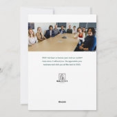 ハウス&ツリー実在エステートビジネスホリデーカード シーズンカード (裏面)