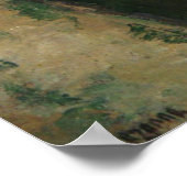 ハウス&ツリー – ポールセザンヌ- c1873 ポスター (角)