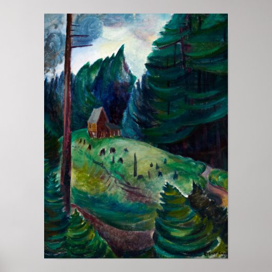 ハウス・ニアウッズ， 1931年Emily Carr ポスター (正面)