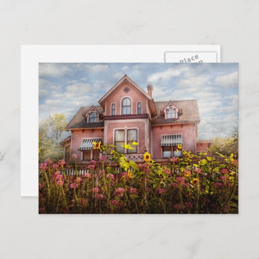 ハウス – -ビクトリアンサマーコテージ ポストカード (正面/裏面)