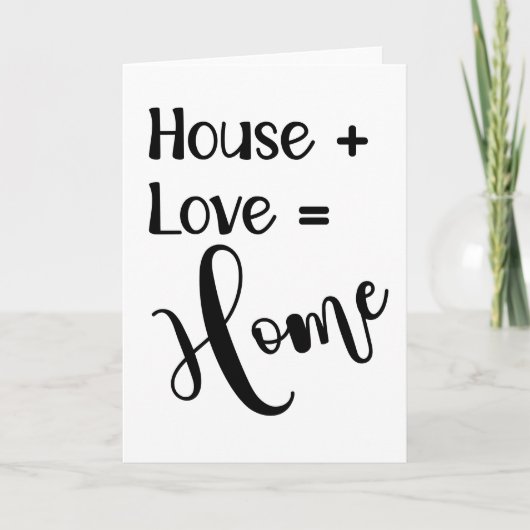 ハウス+ラブ=ホーム実在エスティエージェントオープンハウス サンキューカード (正面)