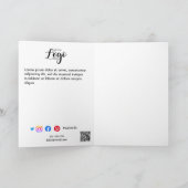 ハウス+ラブ=ホーム実在エスティエージェントオープンハウス サンキューカード (内部)