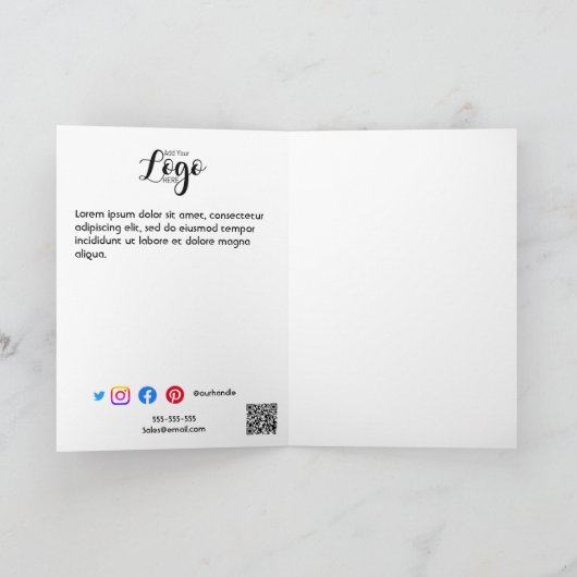 ハウス+ラブ=ホーム実在エスティエージェントオープンハウス サンキューカード (内部)