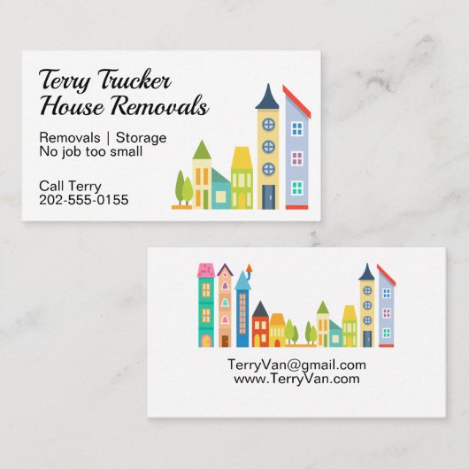 ハウス 名刺 (正面/裏面)