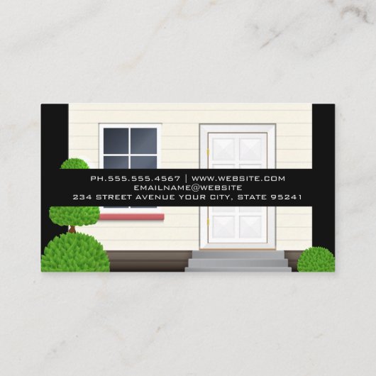 ハウス |建築家 名刺 (裏面)