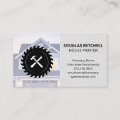 ハウス | 鋸歯とハンマー 名刺 (正面)