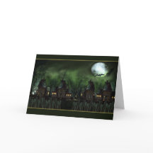 ハウズ幽霊のよく出るズハロウィーンカード