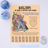 ハウセクリープロモーションフライヤー(完全にカスタマイズ可能) チラシ (シングル)