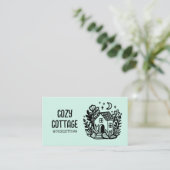 ハウセスティターピッツターホームカワイイコテージアーカスタムト 名刺 (スタンド正面)