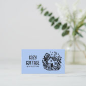 ハウセスティターピッツターホームカワイイコテージアーカスタムト 名刺 (スタンド正面)