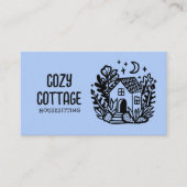ハウセスティターピッツターホームカワイイコテージアーカスタムト 名刺 (正面)