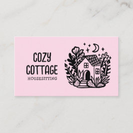 ハウセスティターピッツターホームカワイイコテージアーカスタムト 名刺