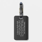 ハウテレーシュバロック ラゲッジタグ (裏面縦)