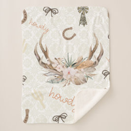 ハウディウェスタン毛布 シェルパブランケット