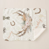 ハウディウェスタン毛布 シェルパブランケット (正面(横))