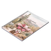 ハウディウエスタンカウインピンクハートサングラス ノートブック (左側)