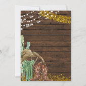 ハウディオールサウスウエスタンサウスサボーツ誕生日 招待状 (裏面)