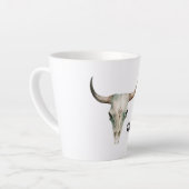 ハウディカウボーイブルホーン カフェラテマグ (左アングル)