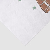 ハウディクリスマスカウボーイ雪だるまウェスタンおもしろい 薄葉紙 (詳細)